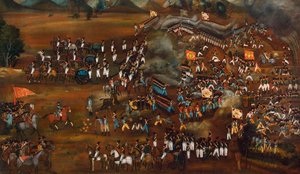 Bataille entre Perses et Russes près de Sultanabad, 13 février 1812 - Unbekannt