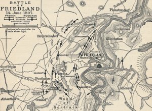Bataille de Friedland, 14 juin 1807, 1896