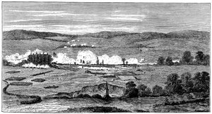 Bataille de Sedan, France, guerre franco-prussienne, 1er septembre 1870