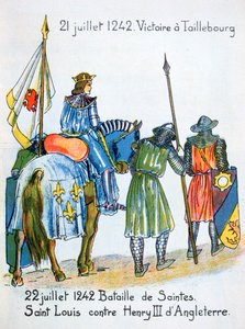 Batailles de Taillebourg et Saintes, France, 21 et 22 juillet 1242, 20e siècle