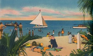 Plage à Pradomar. À 20 minutes de Barranquilla, années 1940 - Unbekannt