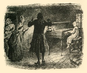 Faisant signe silencieusement aux autres de le suivre, 1907
