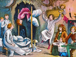 Heure du coucher, vers 1905
