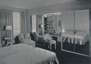Chambre conçue par James F. Eppenstein, Chicago, 1942 - Unbekannt