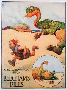 Publicité pour les pilules Beecham, 1914