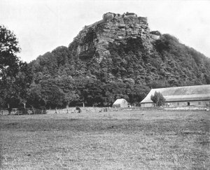 Château de Beeston, Cheshire, 1894