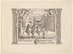 Billet de bienfaisance pour Joe Miller, 1790s