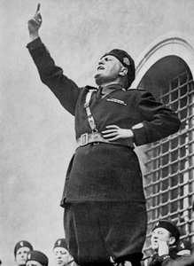 Benito Mussolini, dictateur fasciste italien, années 1930 - Unbekannt
