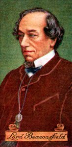 Benjamin Disraeli, Comte de Beaconsfield, tiré d