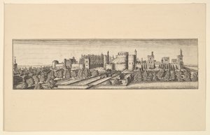 Berkshire, avec le château de Windsor, après 1666 - Unbekannt