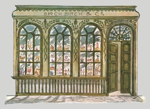 Devanture de la boutique Birch, City de Londres, 1928 - Unbekannt