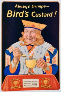 Publicité pour Birds Custard, 1927