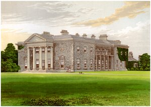 Bishopscourt, Comté de Kildare, Irlande, maison du Comte de Clonmel, vers 1880