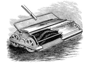 Balai mécanique Bissell, américain, 1887 - Unbekannt