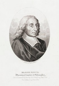 Blaise Pascal, mathématicien, physicien et théologien français, vers 1660 - Unbekannt