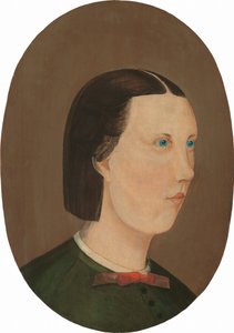 Yeux bleus, vers 1850