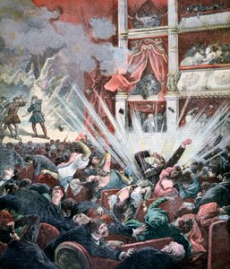Explosion de bombe au Théâtre du Liceo, Barcelone, 1893