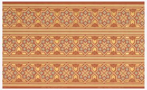 Bordure, mauresque, 1875-1906