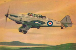 Monoplan de chasse Boulton Paul Defiant, vers 1944 - Unbekannt