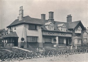 Bournville : cottages à Holly Grove par WA Harvey, vers 1900-1902