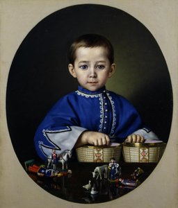 Garçon de la famille Terlikov, années 1870-1880