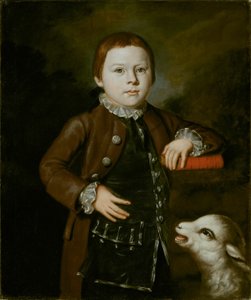Garçon de la famille Hallett avec un agneau, 1766-1776