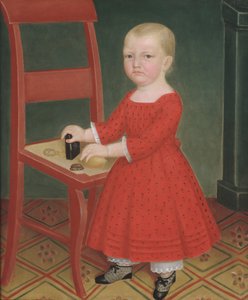 Garçon aux cheveux blonds, vers 1840-50 - Unbekannt