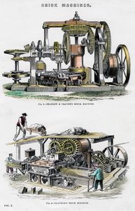 Machines à briques, XIXe siècle