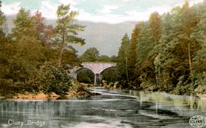 Pont de Cluny, près de Pitlochry, Perthshire, Écosse, début 20e siècle