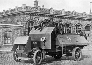 Véhicule blindé britannique, Première Guerre mondiale, 1914-1918, vers 1920
