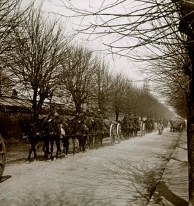 Armée britannique, Blérancourt, nord de la France, vers 1914-1918