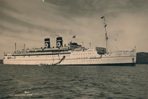 Paquebot britannique SS Arandora Star de la Blue Star Line, 1936