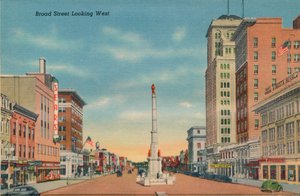 Broad Street, vue vers l