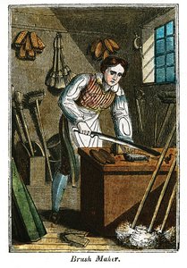Fabricant de brosses, 1823