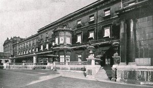 Buckingham Palace... montrant la pièce où le roi est mort, 1910