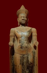 Buddha, art khmer, période post-Angkor, 16e siècle