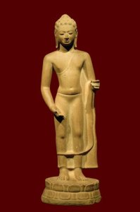 Bouddha cambodgien, période pré-angkorienne, 7e siècle - Unbekannt