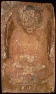Bouddha avec une auréole et un corps enflammé Mandorla - Unbekannt