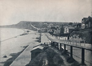 Budleigh Salterton - Vue générale de la vallée, 1895 - Unbekannt