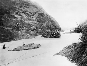 Construction du canal de Panama, Panama, fin XIXe-début XXe siècle