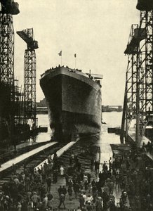 Construit dans un chantier naval de Belfast - Le lancement de l