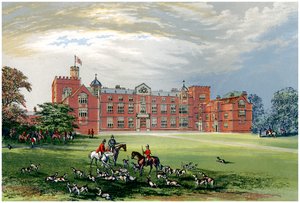 Burton Constable, Yorkshire, maison du baronnet Constable, vers 1880 - Unbekannt