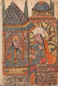Burzuyeh est convoqué par Nushirvan à son retour d