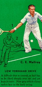 C. E. Malfroy - Coup droit bas