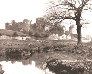 Château de Caerphilly, Pays de Galles, 1894