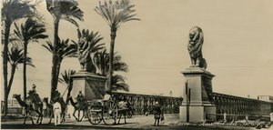 Le Caire - Pont Kasr-El-Nil, vers 1930-1939 - Unbekannt