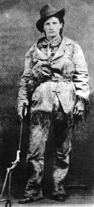 Calamity Jane, éclaireur du général Crook, vers 1870-1876, 1954