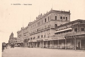 Calcutta - Grand Hôtel, vers 1905