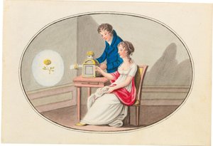 Camera obscura, vers 1830