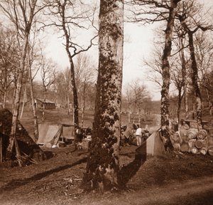 Camp, Genicourt, nord de la France, vers 1914-1918